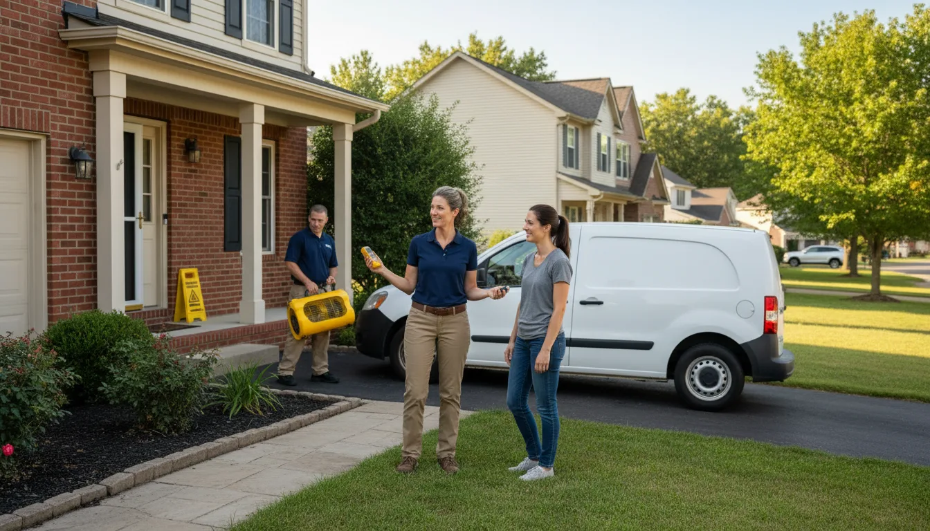 Water restoration image for Dehumidification And Cleanup Services in Verplanck, NY